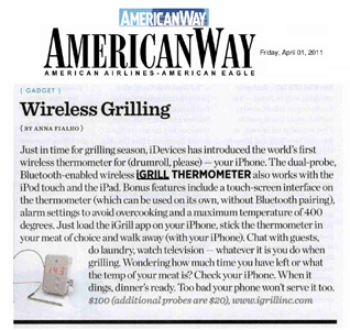 American Way Magazine on iGrill