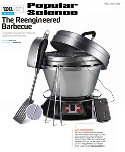 Popular Science on iGrill "The Reengineered Barbecue  Designers Upgrade the Cookouts Most Fundamental Tools" By Sarah Fecht